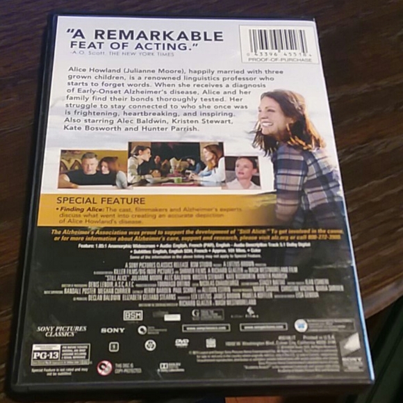 Still Alice dvd - Picture 2 of 2